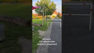 Deutschland Albertshofen Spielplatz September 2024 [upl. by Atnuahc]