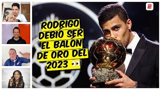 El BALÓN de ORO pierde prestigio por reconocer a RODRI y el BOICOT del REAL MADRID  ESPN Deportes [upl. by Nywnorb470]