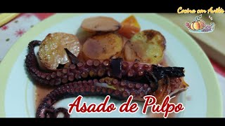 Asado de Pulpo con Patatas al Horno [upl. by Doownil468]