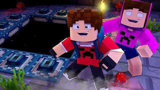 Minecraft REVERSO  ENCONTRAMOS O PORTAL SECRETO [upl. by Iy]