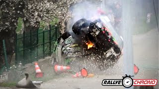 BEST OF RALLY 2023  Big Crashes Mistakes amp Flat out  RallyeChrono [upl. by Collum]