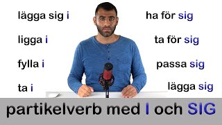 Förstå vad svenskar säger Partikelverb med I och SIG [upl. by Keary]