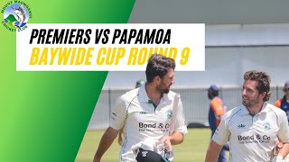 Premiers VS Papamoa BAYWIDE ROUND 9 [upl. by Araet]