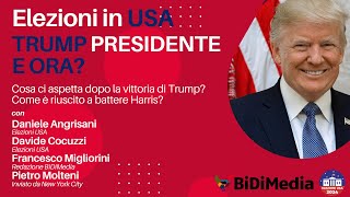 Cosa succede adesso con Donald Trump presidente [upl. by Ycrad630]