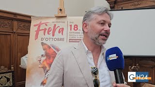 Presentato il programma della Fiera dOttobre di San Nicandro Garganico [upl. by Norret]