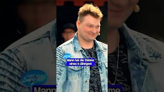 DSDS Mann hat die STIMME eines KLEINKINDS 😳 [upl. by Colley]