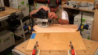 Festool LR32 making a adjustable leg jig for base cabinets Part 6 [upl. by Zeralda571]