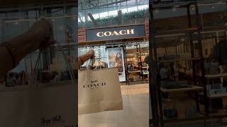 Brought 5 New Luxury Bags From Coach ⭐️ minivlog shorts shopping coach luxurybag [upl. by Pesek845]