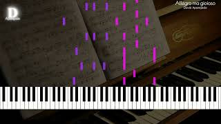 Repost Allegro ma gioioso  Solo Piano [upl. by Ecniv]