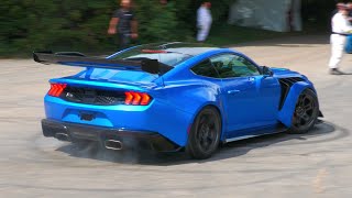 2025 Ford Mustang GTD  Brutal SOUNDS Burnouts amp Accelerations [upl. by Fachini]