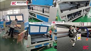 Bescutter  CO2 Galvo Láser  Fabric Laser Cutting Machine for Organic Materials [upl. by Teraj]