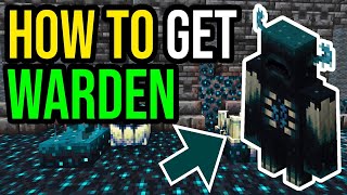 how to spawn warden in minecraft [upl. by Gnat229]