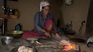 Earthy Flavours Nepali Colocasia and Soft Roti Recipe [upl. by Andromada859]