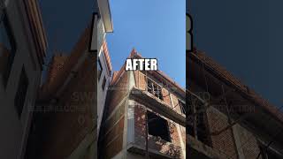 Before and After  Building Construction Swastha Ghar houseconstructioninnepal [upl. by Marcelo]