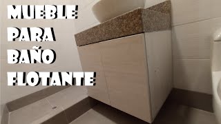 MUEBLE FLOTANTE PARA BAÑO [upl. by Nothgierc416]