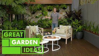 How to Makeover a Courtyard  GARDEN  Great Home Ideas [upl. by Pasquale]