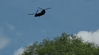 Chinook flyover 09052024 [upl. by Cressler415]