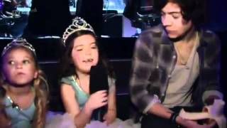 Sophia Grace amp Rosie With One Direction  Rosie McClelland [upl. by Anerres]