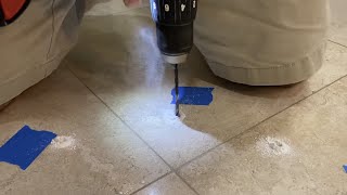 Travertine Floor Repair and Polish [upl. by Corena]