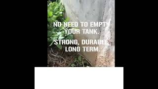 leaking concrete water tank repair process  this video shows how to repair leaking tanks [upl. by Laehpar]