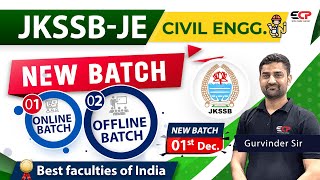 Strategy for JampK Civil students aspirants of Junior Engineer exams  JKSSB JE Civil exam preparation [upl. by Nelrah364]