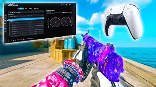 Best Warzone 4 controller settings  most relaxing omni movement🌟 [upl. by Avehsile]