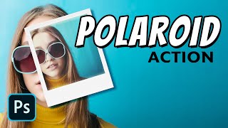 Comment faire un effet polaroid dans Photoshop  tuto Photoshop [upl. by Gothurd]