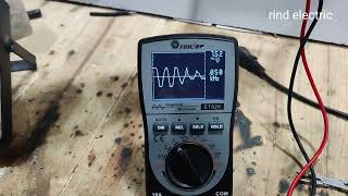 Tooltap ET826 digital multimeter manual oscilloscope small signal [upl. by Nikolai]