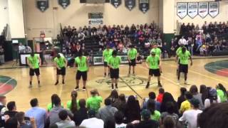 2015 Lindenhurst Class of 2015 Seniors Powderpuff Dance [upl. by Aihc]