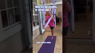 Whole Body Stretch on Aerial Hammock pilates spinestretch posture corebalance [upl. by Ttezzil]