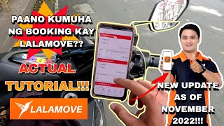 LALAMOVEPAANO KUMUHA NG BOOKING KAY LALAMOVE LALAMOVE APP TUTORIALSHEEPVLOGS [upl. by Rodavlas]