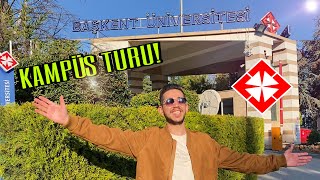 BAŞKENT ÜNİVERSİTESİ KAMPÜS TURU  YouTube’da İlk 🎥 [upl. by Acemahs]