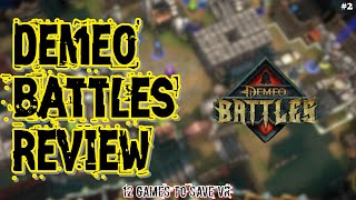 New VR Games 2023 I Demeo Battles Review I [upl. by Colly282]