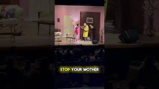 Funny clip from One Slight Hitch This show is going till Oct 12th comedy funny shorts plays [upl. by Stock]