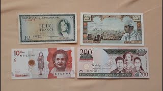 Banknotes from around the world 4 [upl. by Lomasi]