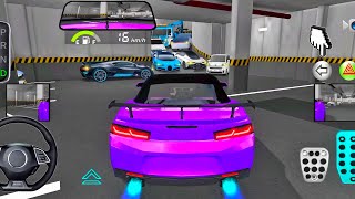 All Cars Stuck In Parking Station  3d Driving Class game play video  Car Game gameplay cargame [upl. by Elhsa]