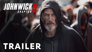 John Wick Chapter 5 2025  Teaser Trailer  Keanu Reeves [upl. by Gallard]