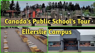 Tour to Canadas Public School  Edmonton Public School  Ellerslie Campus SchoolinginCanada [upl. by Home751]