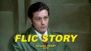 FLIC STORY 1975 N°13 Alain Delon JeanLouis Trintignant André Pousse [upl. by Aicekan]