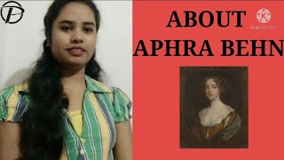 Introduction To Aphra BehnIn Eng [upl. by Giorgio]