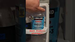 Where is the best place to store your Omega 3 fish oil supplement for health [upl. by Ynomrah]