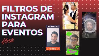 Filtros de Instagram para eventos FAQ [upl. by Anaujit]