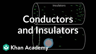 Conductors and Insulators  Physics  Khan Academy [upl. by Erkan]