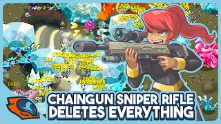 Chaingun Sniper Rifle Deletes Everything  NIMRODS GunCraft Survivor [upl. by Babara]