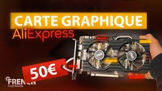 On Teste Une Carte Graphique À 50€ Sur Aliexpress [upl. by Sollows351]