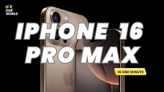 IPHONE 16 PRO MAX [upl. by Celine]