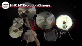 SABIAN 14 HHX Evolution Chinese [upl. by Dysart]