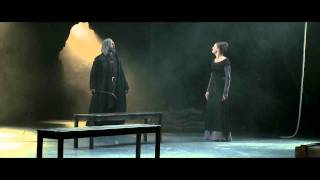 Royal Shakespeare Company  King Lear Act 1 Scene 4  stage scene  NY [upl. by Nilyam]