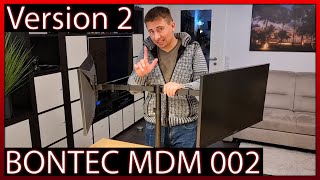 BONTEC 1327 Zoll Monitor Halterung  MDM 002  Unboxing  Montage  Test  Fazit  Review Version 2 [upl. by Laeira]