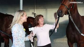 Strapper of Gr1 Winner Grail Seeker  Linda Burton [upl. by Annahvas]